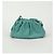 Bottega Veneta Mini borsa a tracolla a forma di raviolo Verde - vista 3
