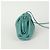 Bottega Veneta Mini borsa a tracolla a forma di raviolo Verde - vista 4
