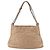 Chanel Borsa a spalla con catena e logo CC Marrone