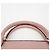 Gucci Borsa a spalla a cupola media Rosa - vista 12