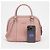 Gucci Borsa a spalla a cupola media Rosa - vista 13