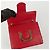 Salvatore Ferragamo Borsa a tracolla incrociata Thalia Chain Rosso - vista 11