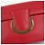 Salvatore Ferragamo Borsa a tracolla incrociata Thalia Chain Rosso - vista 3