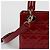 Dior Borsa tote piccola da donna Rosso - vista 3