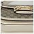 Gucci Borsa a spalla incrociata Horsebit Small Bianco - vista 7