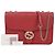 Gucci Interlocking Medium Chain Shoulder Bag Red