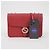 Gucci Interlocking Medium Chain Shoulder Bag Red - view 9