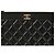 Chanel Clutch Medio Caviar Boy Nero - vista 3