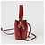 Fendi Borsa a Spalla Montrezzo Mini Bucket Tote Rosso - vista 5