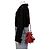Fendi Borsa a Spalla Montrezzo Mini Bucket Tote Rosso - vista 9