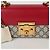 Gucci Borsa a tracolla incrociata piccola con catena e chiusura a paddle Rosso - vista 3