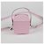 Salvatore Ferragamo Mini Borsa a Spalla Rosa - vista 7