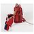 Gucci Borsa a spalla GG Marmont con tracolla Web Rosso - vista 5