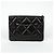 Chanel Clutch Media Nero - vista 4