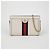 Gucci Ophidia Piccola Borsa a Spalla con Catena Bianco - vista 2