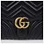 Gucci Clutch GG Marmont Nero - vista 3