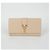 Saint Laurent Clutch Chic con Solapa Blanco - vista 2