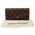 Louis Vuitton Portafoglio Lungo Sarah Marrone