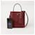 Prada Medium Tote Schultertasche Rot - Ansicht 9