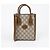 Gucci Verschlungene Mini Tote Schultertasche Braun - Ansicht 2