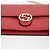 Gucci Borsa a spalla incrociata Mini WOC intrecciata Rosso - vista 10