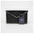 Valentino Clutch Envelope Rockstud Nero  - vista 7