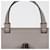Bamboo Gucci Borsa a spalla in bambù Marrone  - vista 3