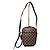 Borsa a tracolla Louis Vuitton Damier Ebene Ipanema PM Marrone
