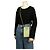 Chanel Supporto per telefono e borsa a tracolla con logo Caviar Skin Verde - vista 12
