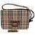 Burberry Borsa a tracolla media con anello Bianco