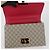 Gucci Borsa a Spalla Media Paddle Lock Rosso - vista 10