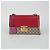 Gucci Borsa a Spalla Media Paddle Lock Rosso - vista 2