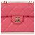 Chanel Borsa a mano Caviar Skin CC Logo con manici e tracolla Rosa - vista 3