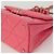 Chanel Borsa a mano Caviar Skin CC Logo con manici e tracolla Rosa - vista 7