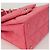 Chanel Borsa a mano Caviar Skin CC Logo con manici e tracolla Rosa - vista 8