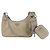 Prada Re-Edition Multi Hobo Schulter-Crossbody-Tasche Braun