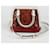 Gucci Mini Python Top Handle Tote Shoulder Bag mit Horsebit Rot  - Ansicht 5