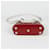 Gucci Mini Python Top Handle Tote Shoulder Bag mit Horsebit Rot  - Ansicht 7