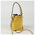 Fendi Borsa Tote Mini Bucket Montrezo Giallo - vista 5