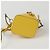 Fendi Borsa Tote Mini Bucket Montrezo Giallo - vista 8