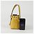 Fendi Borsa Tote Mini Bucket Montrezo Giallo - vista 9