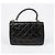 Trendy CC Chanel Borsa a spalla piccola CC alla moda Nero - vista 4