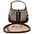 Gucci Borsa a spalla hobo mini Jackie Marrone
