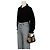 Gucci Borsa a spalla hobo mini Jackie Marrone - vista 8