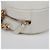 Chanel Borsa a tracolla incrociata mini catena rotonda Bianco - vista 8