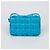 Bottega Veneta Borsa a spalla incrociata Padded Cassette Small Blu - vista 5