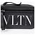 Valentino Borsa a tracolla con logo Nero - vista 3