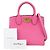 Salvatore Ferragamo Borsa a spalla Studio Box Small Tote Rosa