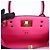 Salvatore Ferragamo Borsa a spalla Studio Box Small Tote Rosa - vista 10