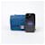 Chanel Mini borsa a tracolla Chevron classica Blu - vista 11
